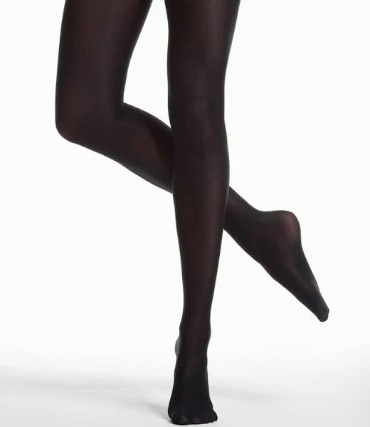 Danskin Women's Tight Black Ultra-Shimmery Dance Tights A