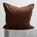 Darcy Corduroy | Chocolate European Pillowcase | Sheet Society