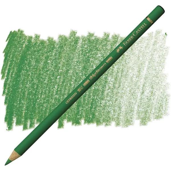 Dark Green Faber Castell Coloured Pencil