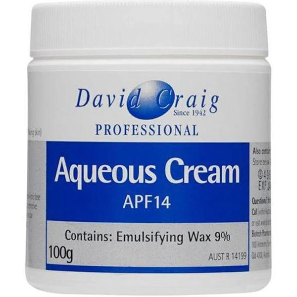 David Craig Aqueous Cream APF14 - 100g