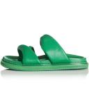 David Jones Alias Mae Paris Sandal in Aqua Leather, Size 41 EU
