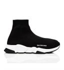 David Jones Balenciaga Speed LT Sneaker in Black/White/Black, Size 44 EU