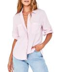David Jones Bella Dahl Split Back Button Down Shirt in Rose Petal, Size Medium