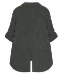 David Jones Bella Dahl Split Back Button Down Shirt in Rose Petal, Size Medium