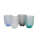David Jones Brian Tunks Iguasu Glass Tumbler Set of 2 in Blood Orange