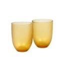 David Jones Brian Tunks Iguasu Glass Tumbler Set of 2 in Olive