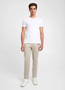 David Jones Calibre Slim Cotton Stretch Chino in Greywarm, Size 32