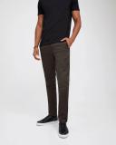 David Jones Calibre Slim Cotton Stretch Chino in Olivedk, Size 34 in