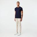 David Jones Calibre Slim Cotton Stretch Chino in Sandli, Size 32 in