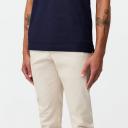 David Jones Calibre Slim Cotton Stretch Chino in Sandli, Size 32 in