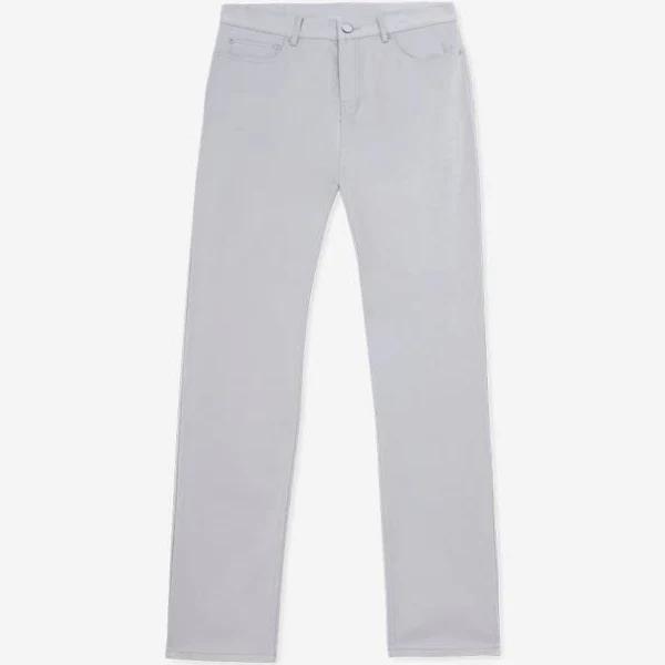 David Jones Calibre Slim Fit 5 Pocket Jeans in Steel, Size 38 in