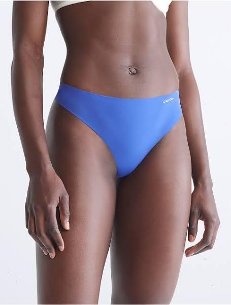 David Jones Calvin Klein Invisibles Thong in Clematis, Size Large