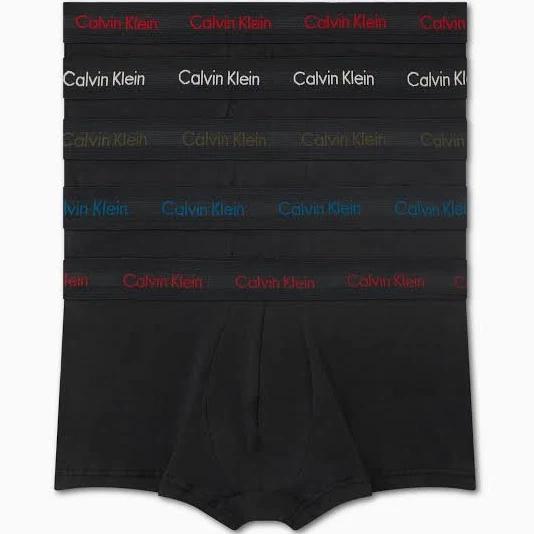 David Jones Calvin Klein Low Rise Trunk 5 Pack, Size XL