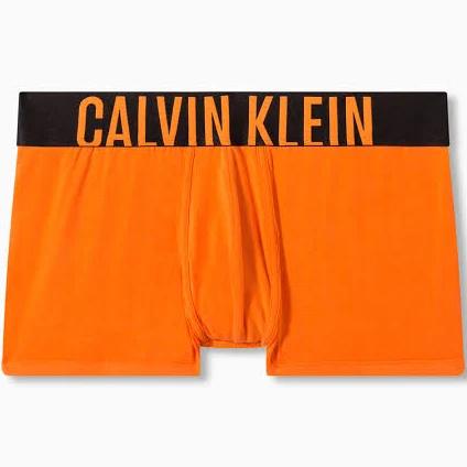 David Jones Calvin Klein Trunk in Dark Mineral Blue, Size Small