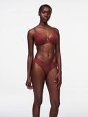 David Jones Chantelle Alto Plunging T-Shirt Bra in Fig, Size 10B