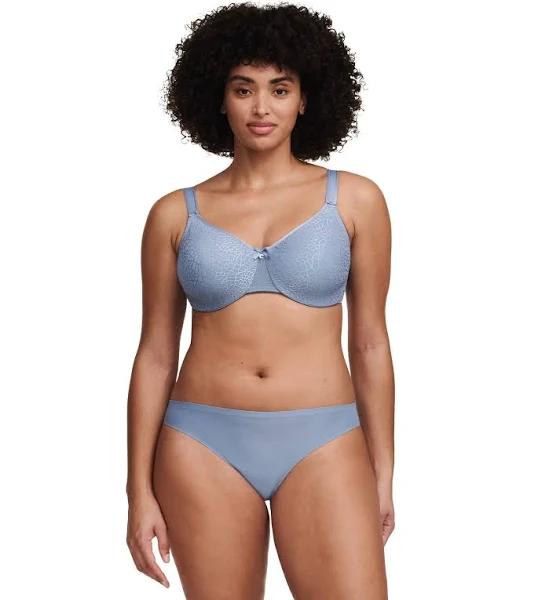 David Jones Chantelle C Magnifique Moulded Bra in Blue Mist, Size 14D