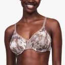 David Jones Chantelle C Magnifique Moulded Bra in Camo Print, Size 14G