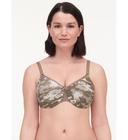 David Jones Chantelle C Magnifique Moulded Bra in Camo Print, Size 16E