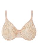 David Jones Chantelle C Magnifique Moulded Bra in Desert Sand Print, Size 14F