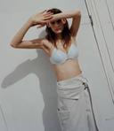 David Jones Chantelle C Magnifique Moulded Bra in Soft Pink, Size 14 G