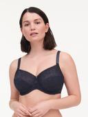 David Jones Chantelle Day to Night Covering Underwire Bra in Deep Grey, Size 10F