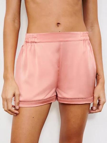 David Jones Chantelle Nighshade Shorts in Peachy, Size Medium