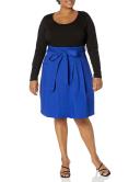 David Jones City Chic Uptown Girl Dress in Cobalt, Size 22