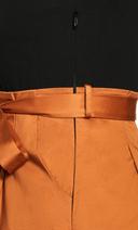 David Jones City Chic Uptown Girl Dress in Deep Caramel, Size 14