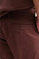 David Jones Country Road Stretch Chino Short in Rust Red, Size 28 in