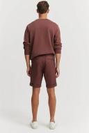 David Jones Country Road Stretch Chino Short in Rust Red, Size 28 in