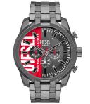 David Jones Diesel Split Chronograph Watch in Stainless Steel