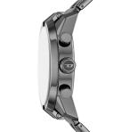 David Jones Diesel Split Chronograph Watch in Stainless Steel
