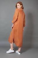 David Jones Eb&ive Vienetta Shirt Dress in Caramel, Size XL