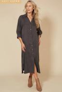 David Jones Eb&ive Vienetta Shirt Dress in Navy, Size XL
