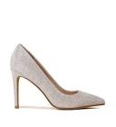 David Jones Edward Meller Gaga 100mm Pointed Toe Pump in Black Speckle, Size 38 EU