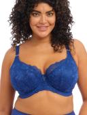 David Jones Elomi Brianna Underwire Padded Half Cup Bra in Lapis, Size 14H (36H)