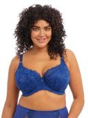 David Jones Elomi Brianna Underwire Padded Half Cup Bra in Lapis, Size 14H (36H)
