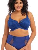 David Jones Elomi Brianna Underwire Padded Half Cup Bra in Lapis, Size 14H (36H)
