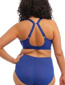 David Jones Elomi Brianna Underwire Padded Half Cup Bra in Lapis, Size 18GG (40GG)