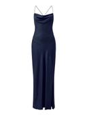 David Jones Forever New Blair Back Detail Maxi Dress in Navy, Size 10