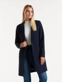 David Jones Forever New Cleo Single Breasted Coatigan in Navy, Size 4