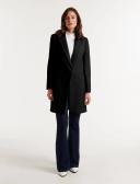 David Jones Forever New Kiana SB Coatigan in Black, Size 12