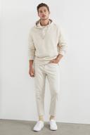David Jones French Connection Relaxed Hooded Sweat in Cloud, Size 2XL