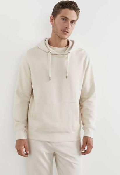 David Jones French Connection Relaxed Hooded Sweat in Cloud, Size 2XL