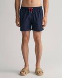 David Jones Gant Basic Swim Shorts Classic Fit in Black, Size 4XL