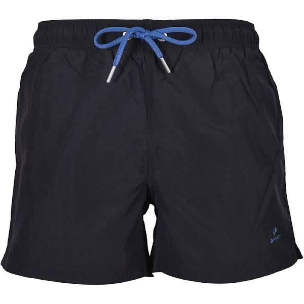 David Jones Gant Basic Swim Shorts Classic Fit in Black, Size 4XL