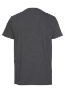 David Jones Gant Solid T-Shirt in Antracit Melange, Size XS
