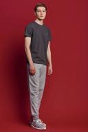 David Jones Gant Solid T-Shirt in Antracit Melange, Size XS