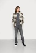 David Jones Gant Solid T-Shirt in Antracit Melange, Size XS
