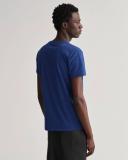 David Jones Gant Solid T-Shirt in Deep Blue, Size 5XL